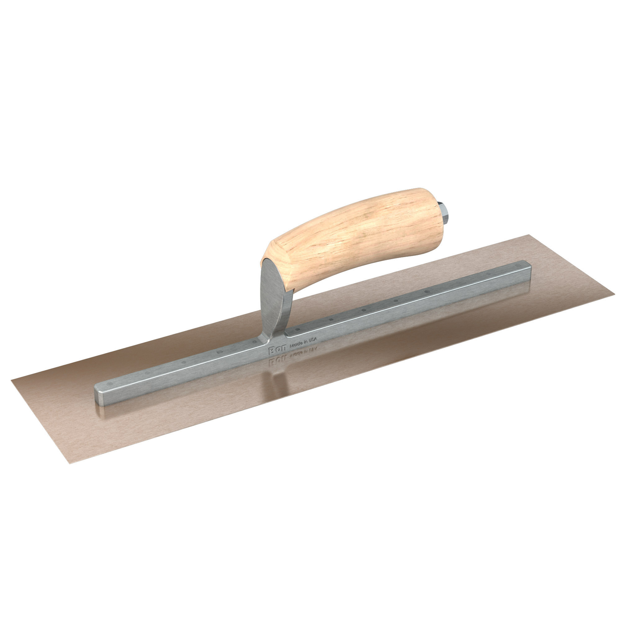 Bon Steel City, Finish Trowel - Sq. - Gs - 16 x 4.5 - Wd, Width 4.5 in, Length 16 in, Blade Material Stainless Steel, Model# 66-129